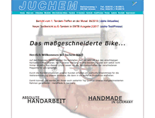 Tablet Screenshot of juchem-bike.de